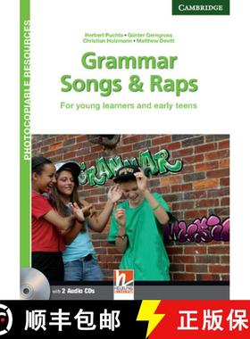 【3-4周达】Grammar Songs and Raps Teacher's Book with Audio CDs (2): For Young Learners and Early Tee... [9781107625181]
