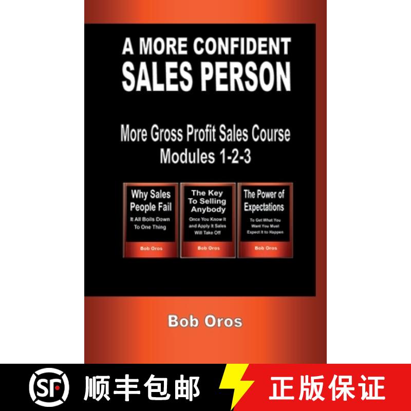 【3-4周达】A More Confident Sales Person [9781365329128]