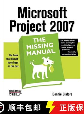 【3-4周达】Microsoft Project 2007: The Missing Manual: The Missing Manual [9780596528362]