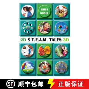 【3-4周达】A Children's Book of Stories for Steamstart: First Grade [9781942357308]