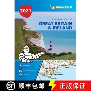 Ireland Tourist 2021 Great Motoring Paperback Mains ... Atlas Britain 3周达 9782067244436 Roads