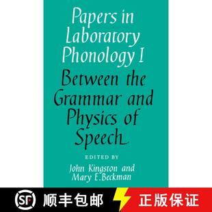 Physics Between the Phonology 9780521368087 Speech Bet... Papers Laboratory Volume and Grammar 4周达