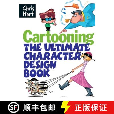 【3-4周达】Cartooning: The Ultimate Character Design Book [9781933027425]