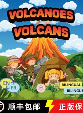 【3-4周达】Volcanoes for Bilingual Kids│Volcans pour enfants bilingues: Children's science book... [9788412799590]
