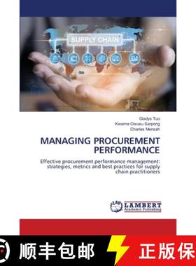 【3-4周达】Managing Procurement Performance [9786208428716]