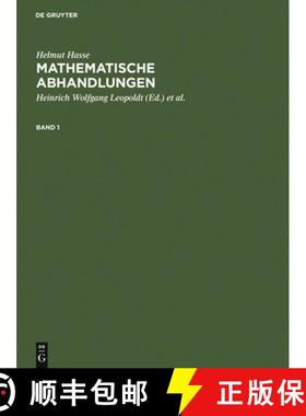 预订 Hasse, Helmut; Leopoldt, Heinrich Wolfgang; Roquette, Peter: Mathematische Abhandlungen. 1 [9783110046786]