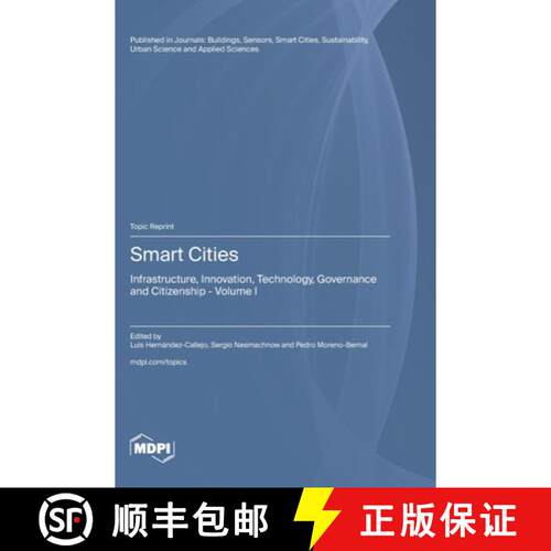 【3-4周达】精装 Smart Cities: Infrastructure, Innovation, Technology, Governance and Citizenship Volu... [9783725850136]