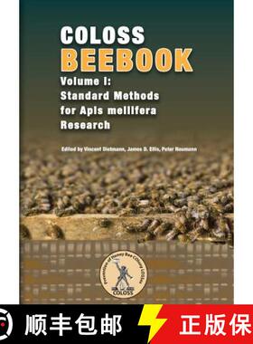 【3-4周达】Coloss Bee Book Vol I: Standard Methods for Apis mellifera Research [9780860982838]