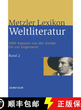 【3-4周达】Metzler Lexikon Weltliteratur: Band 2: G - M [9783476020956]