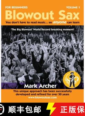 【3-4周达】Blowout Sax: You don't have to read music...so anyone can learn [9781800311367]