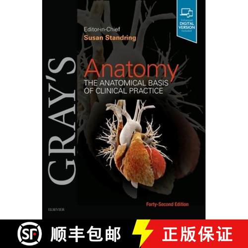 预订 Gray's Anatomy: The Anatomical Basis of Clinical Practice [9780702077050]