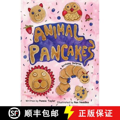 【3-4周达】精装 Animal Pancakes: A Birthday Surprise [9798988231127]