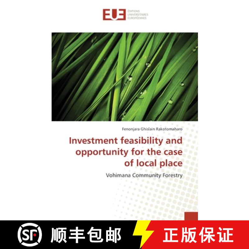 预订 Investment feasibility and opportunity for the case of local place [9783330877214]