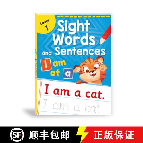 【3-4周达】Sight Words and Sentences (Level 1): First Practice Workbook of Most Common Sight Words fo... [9789815127706]