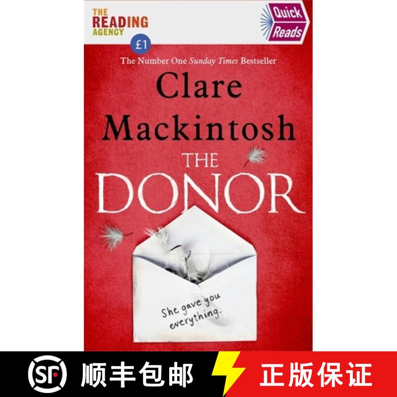 【3-4周达】Donor: Quick Reads 2020 [9780751576504]