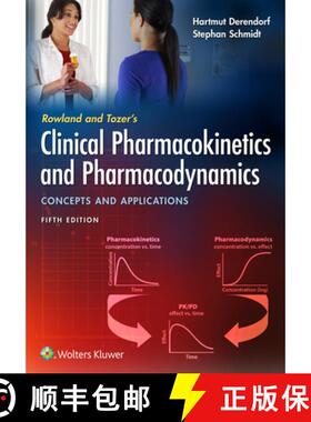 【3-4周达】Rowland and Tozer's Clinical Pharmacokinetics and Pharmacodynamics: Concepts and Applications [9781496385048]