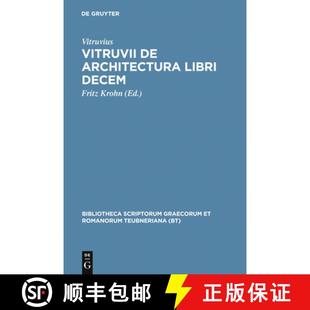 Vitruvii architectura decem 4周达 libri 9783110984224