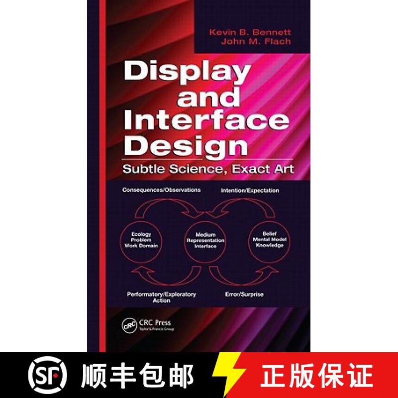 【3-4周达】Display and Interface Design: Subtle Science, Exact Art [9781420064384]