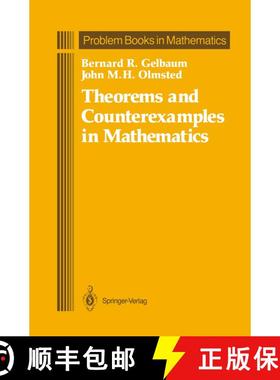 【3-4周达】Theorems and Counterexamples in Mathematics [9780387973425]