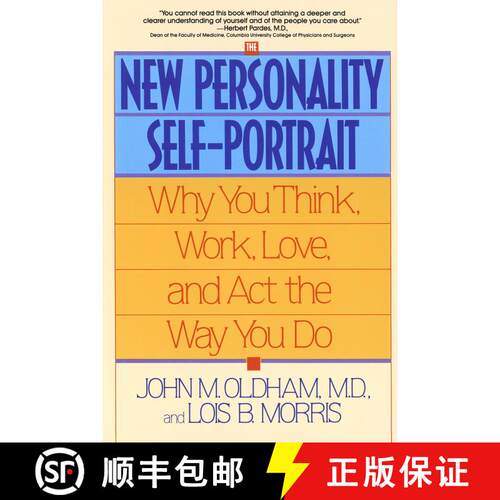【3-4周达】The New Personality Self-Portrait: Why You Think, Work, Love, and Act the Way You Do [9780553373936]