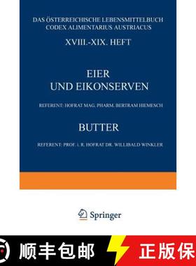 【3-4周达】Eier Und Eikonserven: XVIII.-XIX. Heft [9783709197172]