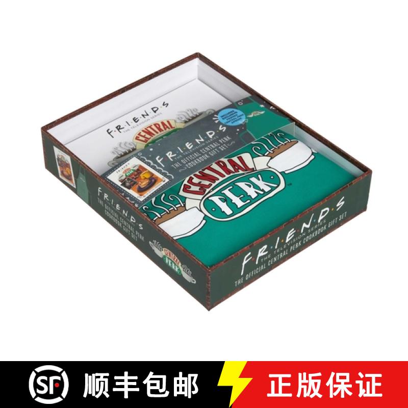 【2-3周达】Friends: The Official Central Perk Cookbook Gift Set [With Apron] [9781647224271]