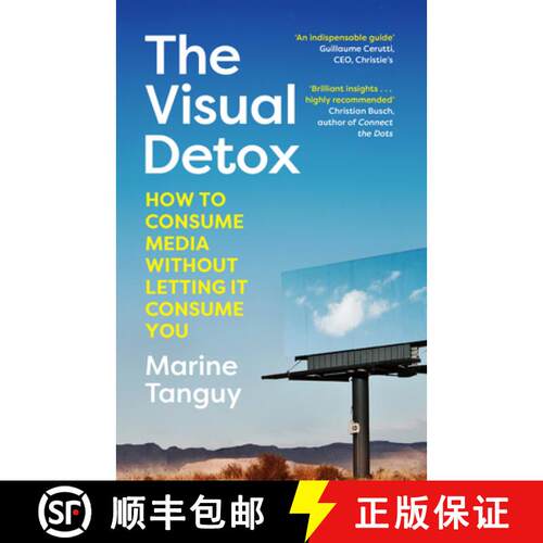 【3-4周达】精装 The Visual Detox : How to Consume Media Without Letting it Consume You [9781529912647]