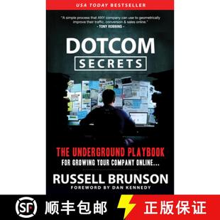 【3-4周达】DotCom Secrets : The Underground Playbook for Growing Your Company Online (1st Edition) [9781630474775]