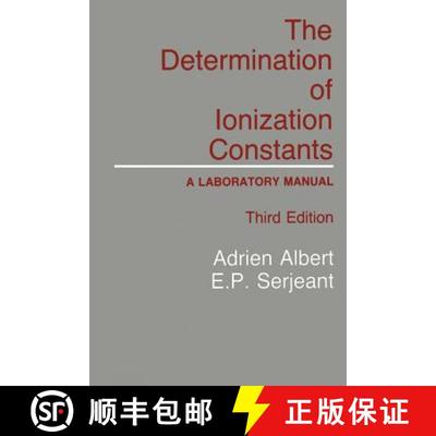 【3-4周达】The Determination of Ionization Constants : A Laboratory Manual [9789401089487]