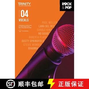 【3-4周达】Trinity College London Rock & Pop 2018 Vocals Grade 4 CD Only [9780857366696]