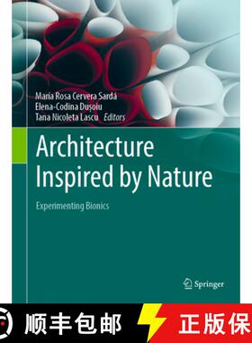 【3-4周达】Architecture Inspired by Nature: Experimenting Bionics [9783031331435]