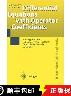 【3-4周达】Differential Equations with Operator Coefficients : with Applications to Boundary Value Pr... [9783540651192]