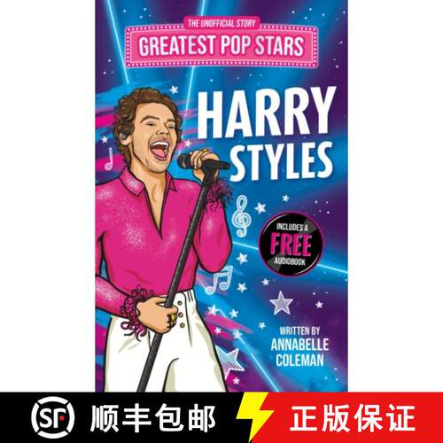 【3-4周达】Greatest Pop Stars: Harry Styles [9781836891154]