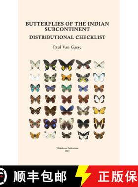 【3-4周达】Butterflies of the Indian Subcontinent [9788090708945]
