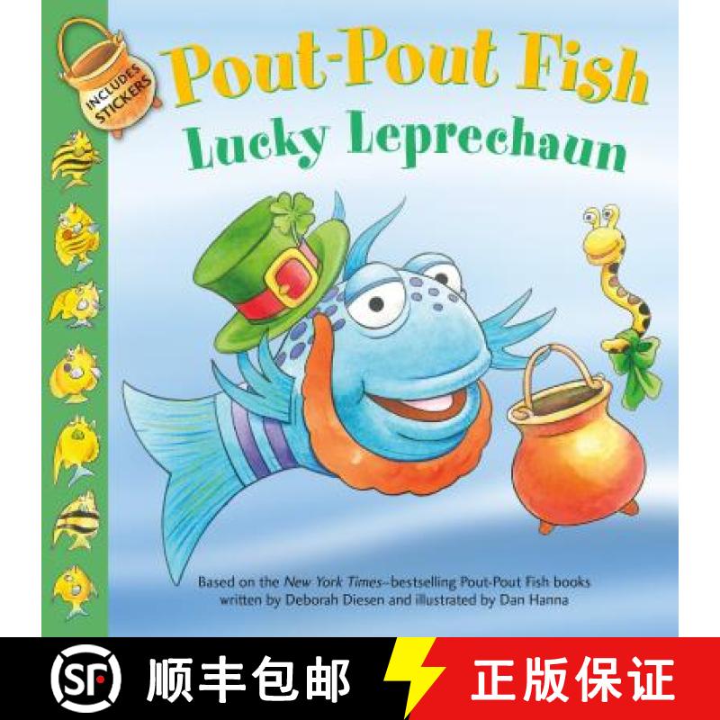 【3-4周达】Pout-Pout Fish: Lucky Leprechaun: Lucky Leprechaun [9780374310547]