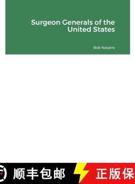 【3-4周达】Surgeon Generals of the United States [9781329037663]