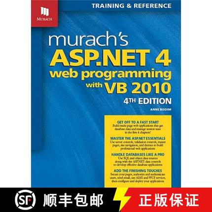 【3-4周达】Murach's ASP.NET 4 Web Programming with VB 2010: 4th Edition [9781890774608]