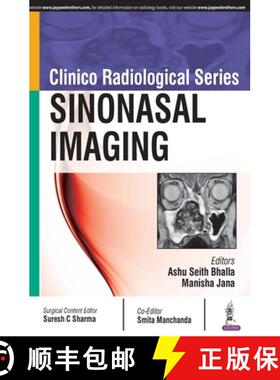 【3-4周达】Clinico Radiological Series: Sinonasal Imaging [9789352701711]