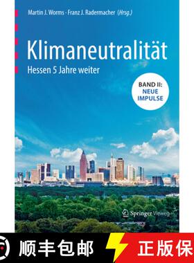 【3-4周达】Klimaneutralität - Hessen 5 Jahre Weiter [9783658206055]