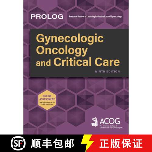 预订 Prolog: Gynecologic Oncology and Critical Care, Ninth Edition [9781948258937]