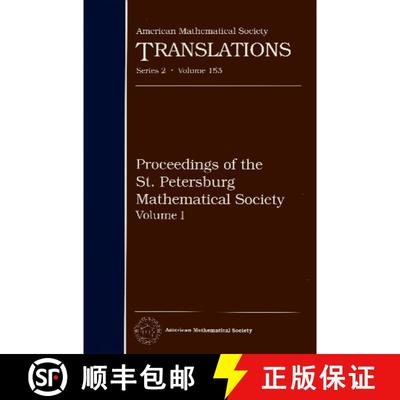 【3-4周达】Proceedings Of The St. Petersburg Mathematical Society, Volume 1 [9780821875056]