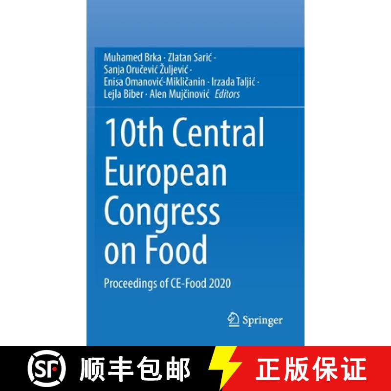 【3-4周达】10th Central European Congress on Food : Proceedings of CE-Food 2020 [9783031047961]