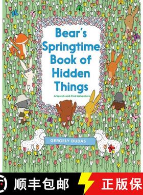 【3-4周达】Bear's Springtime Book of Hidden Things: An Easter And Springtime Book For Kids [9780062570802]