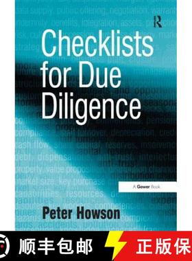 【3-4周达】Checklists for Due Diligence [9780566088629]