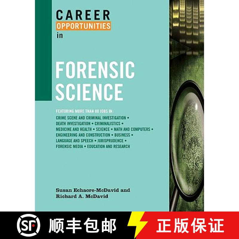 【3-4周达】Career Opportunities in Forensic Science [9780816061570]