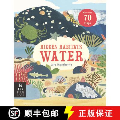 【3-4周达】Hidden Habitats: Water [9781536219944]