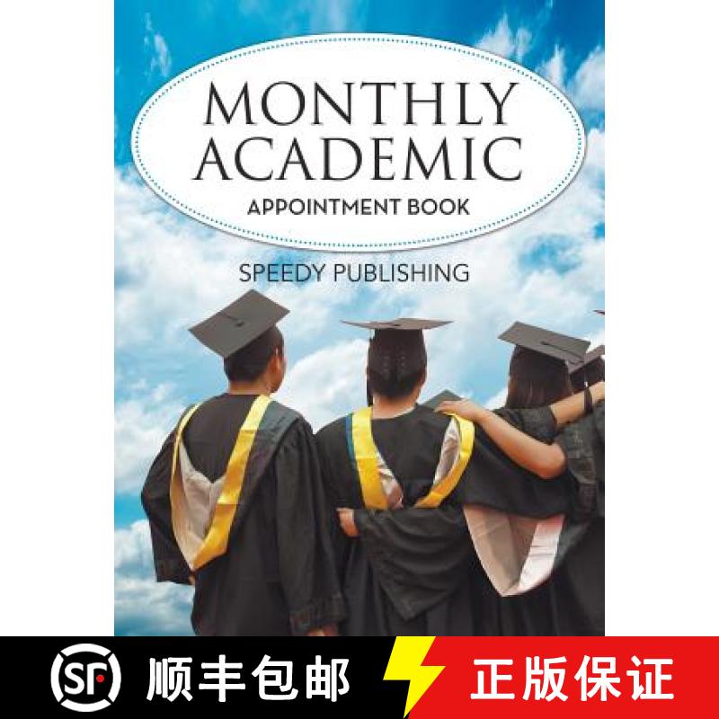 【3-4周达】Monthly Academic Appointment Book [9781681452128]