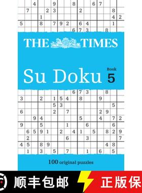 【3-4周达】The Times Su Doku Book 5: 100 challenging puzzles from The Times [9780007222421]