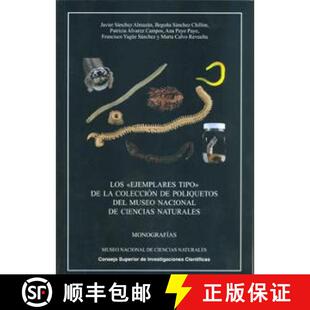 Naturales Ejemplares 预订 Poliquetos Ciencias The... Nacional Tipo Museo del 9788400099503 Colección Los