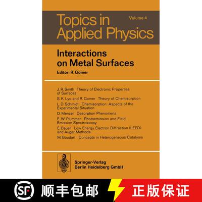 【3-4周达】Interactions on Metal Surfaces (Softcover reprint of the original 1st ed. 1975) [9783662308424]
